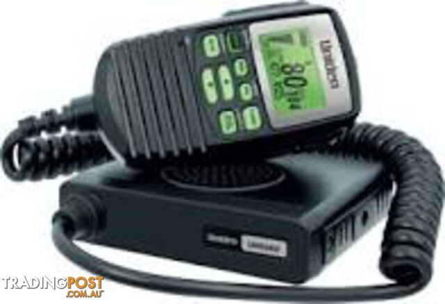 UNIDEN UH5060 Mini Compact Size UHF CB Mobile â 80 Channels with Remote Speaker MIC and Large LCD Screen - UNIDEN
