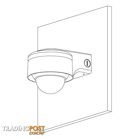 Professional AI Series 4.0MP Motorised Vandal Dome - VIP Vision - photo 4 of 5