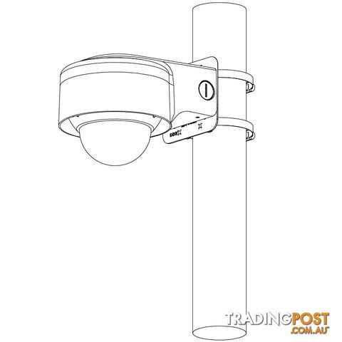Professional AI Series 4.0MP Motorised Vandal Dome - VIP Vision - photo 2 of 5