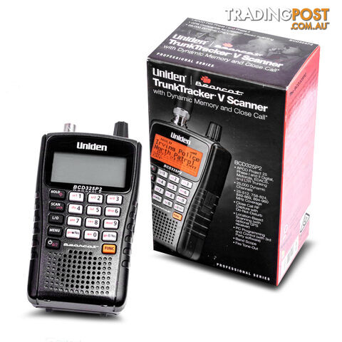 UNIDEN UBCD325P2 Trunk Tracker V Handheld Digital Scanner - UNIDEN