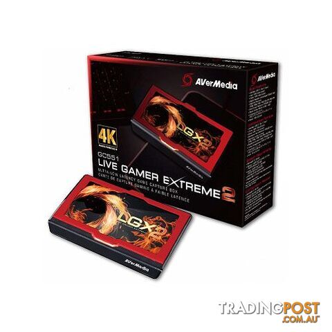 AVerMedia GC551 Live Gamer Extreme 2. 4K Pass-Through * Only for USB 3.0 / 3.1 (Gen 1) Chipset Capture device. Record 1080p @ 60 fp. - AVerMedia - photo 4 of 4
