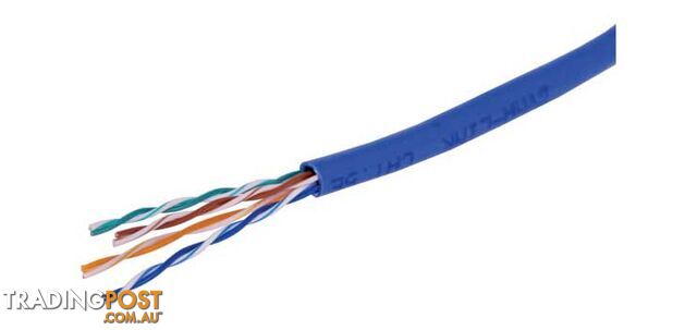 Blue Cat5e UTP Ethernet Data Cable 305M Roll - DYNALINK
