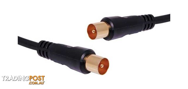 3m PAL Male to PAL Male TV Cable - DYNALINK