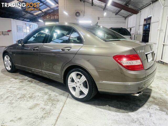 2009  MERCEDES-BENZ C-CLASS C200 KOMPRESSOR AVAN W204 SEDAN