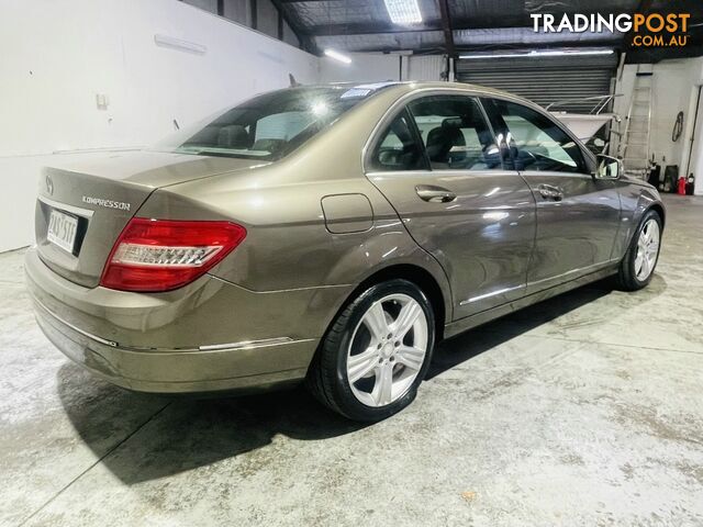 2009  MERCEDES-BENZ C-CLASS C200 KOMPRESSOR AVAN W204 SEDAN