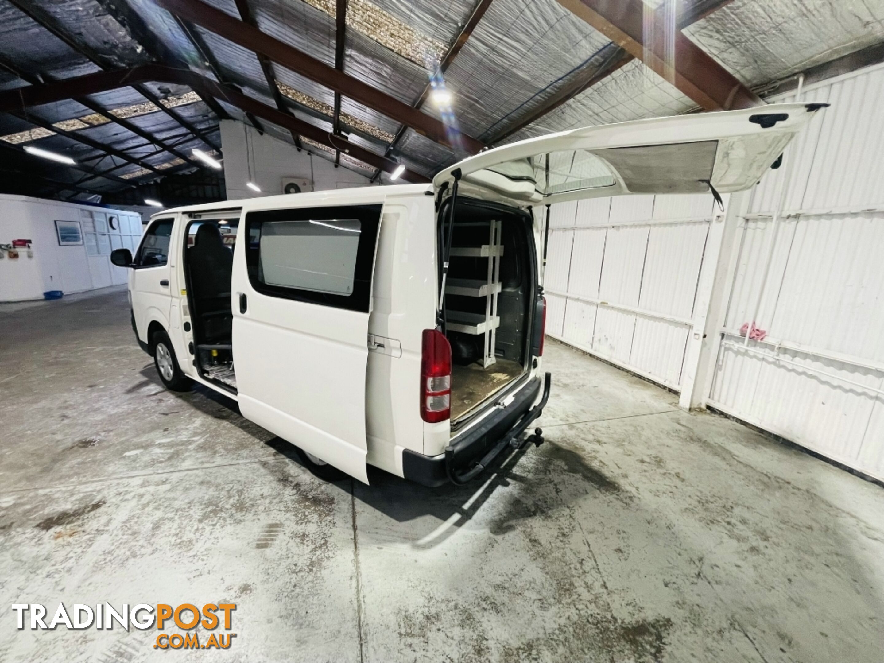 2010  TOYOTA HIACE LONG WHEELBASE TRH201R MY10 VAN