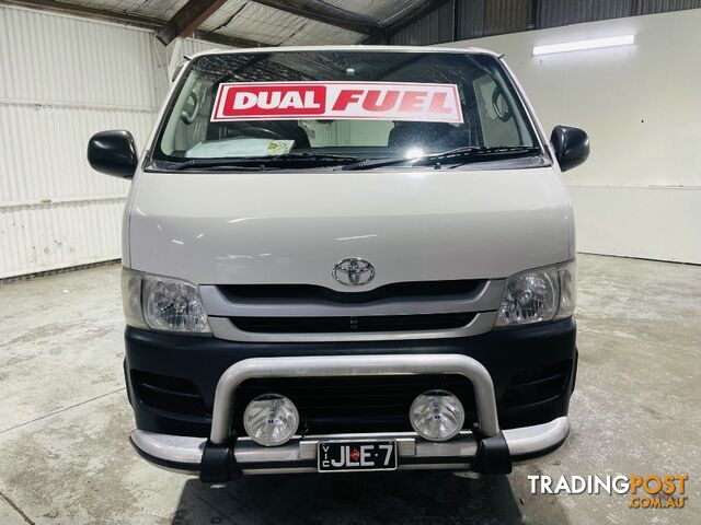 2010  TOYOTA HIACE LONG WHEELBASE TRH201R MY10 VAN