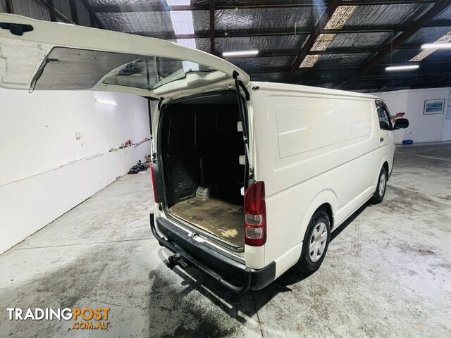 2010  TOYOTA HIACE LONG WHEELBASE TRH201R MY10 VAN