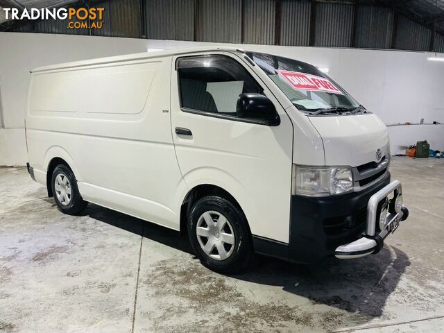 2010  TOYOTA HIACE LONG WHEELBASE TRH201R MY10 VAN