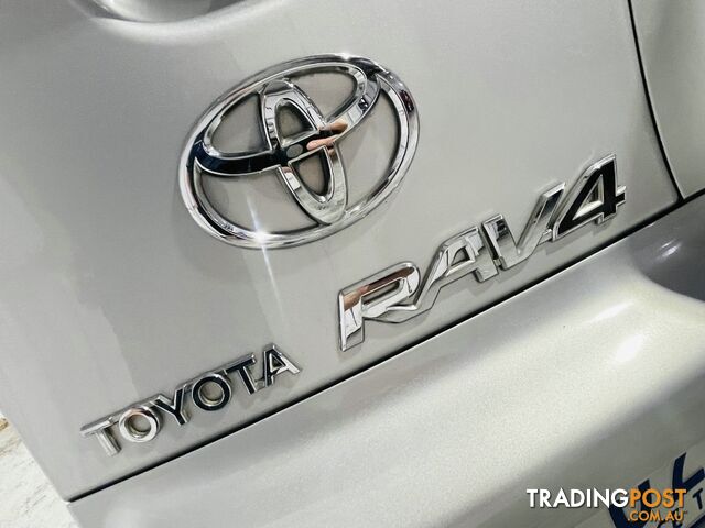 2009  TOYOTA RAV4 CV ACA33R MY09 WAGON