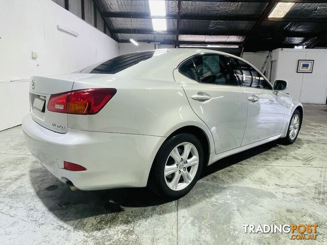 2007  LEXUS IS IS250 PRESTIGE GSE20R SEDAN