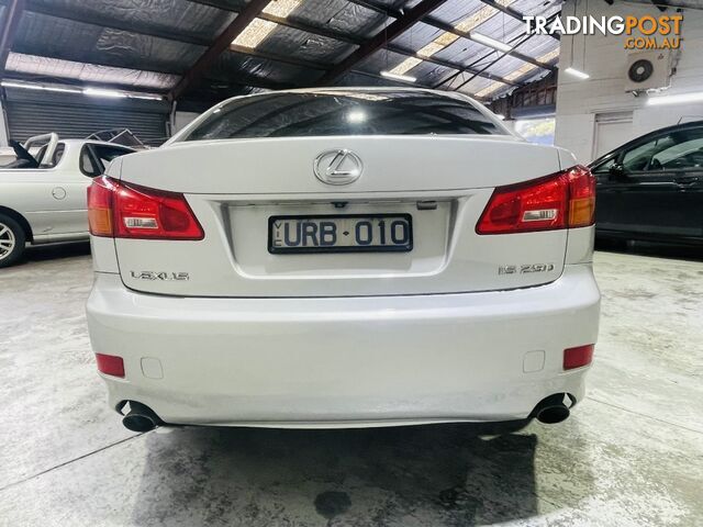 2007  LEXUS IS IS250 PRESTIGE GSE20R SEDAN