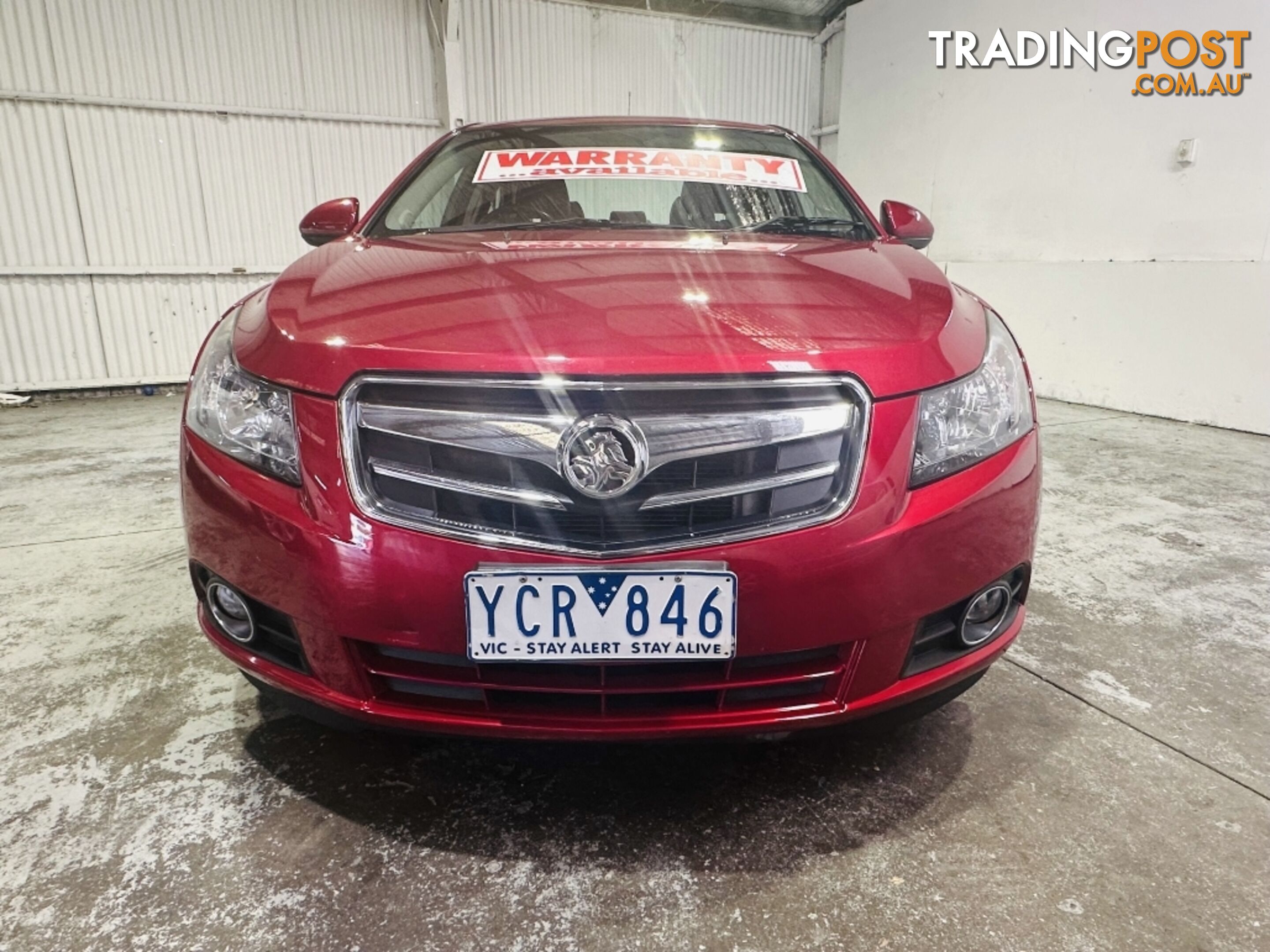 2010  HOLDEN CRUZE CDX JG SEDAN