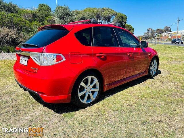 2007  SUBARU IMPREZA RS G3 MY08 HATCHBACK