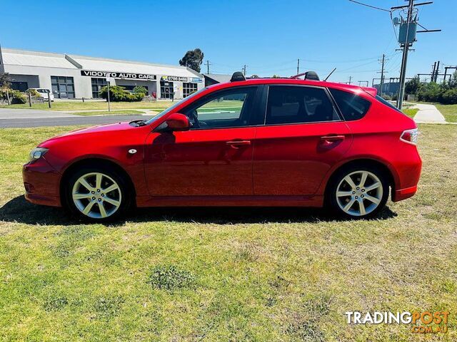 2007  SUBARU IMPREZA RS G3 MY08 HATCHBACK