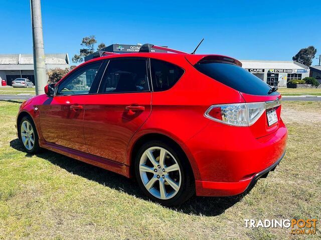 2007  SUBARU IMPREZA RS G3 MY08 HATCHBACK