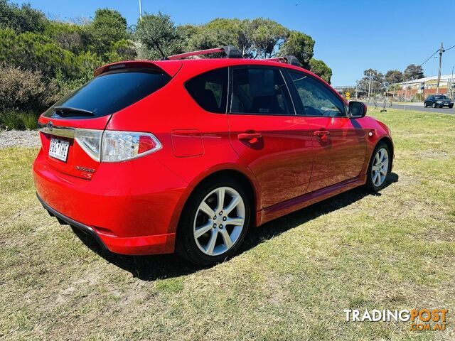 2007  SUBARU IMPREZA RS G3 MY08 HATCHBACK