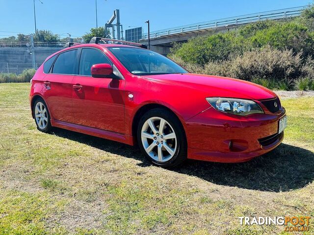 2007  SUBARU IMPREZA RS G3 MY08 HATCHBACK