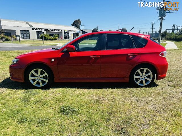 2007  SUBARU IMPREZA RS G3 MY08 HATCHBACK