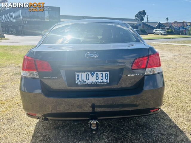 2009  SUBARU LIBERTY 2.5I PREMIUM B5 MY10 SEDAN