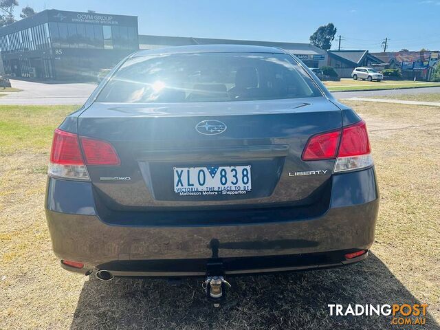 2009  SUBARU LIBERTY 2.5I PREMIUM B5 MY10 SEDAN