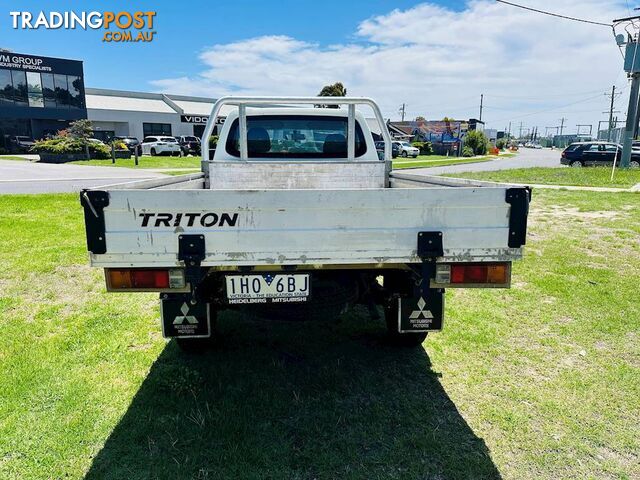 2015  MITSUBISHI TRITON GLX SINGLE CAB MQ MY16 CAB CHASSIS