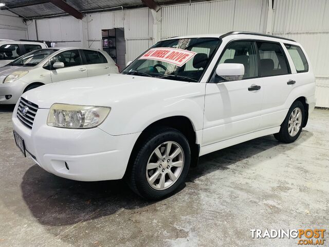 2006  SUBARU FORESTER XS 79V MY06 WAGON