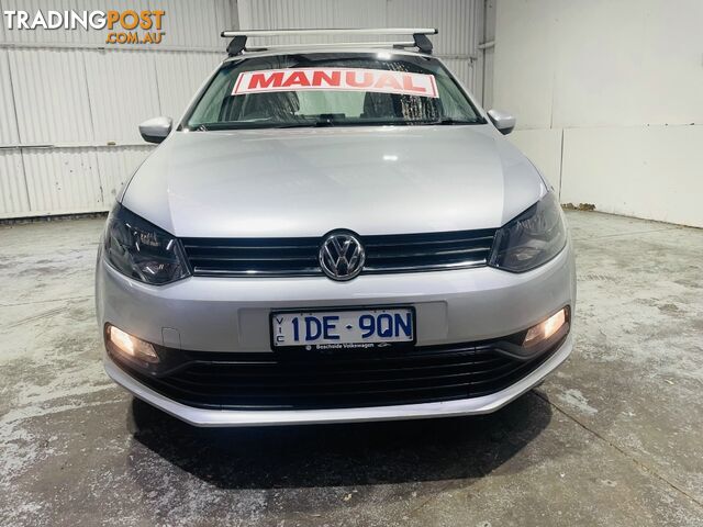 2015  VOLKSWAGEN POLO 66TSI TRENDLINE 6R MY15 HATCHBACK