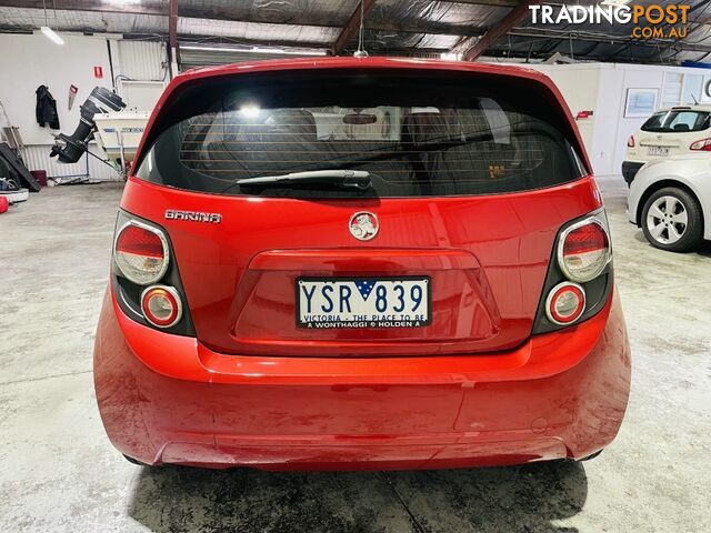 2011  HOLDEN BARINA  TM HATCHBACK