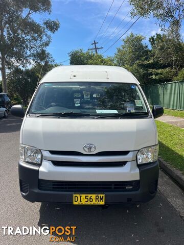 2014 Toyota Hiace Van Wheelchair Hoist