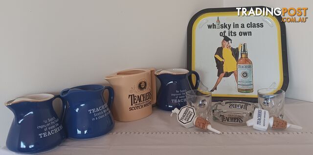 Teachers Jugs and Other Paraphernalia