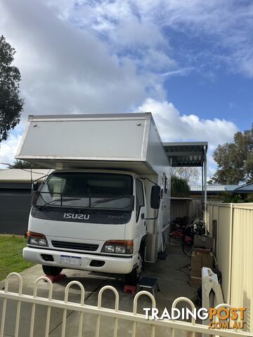 Isuzu 1998 with a Winnebago house