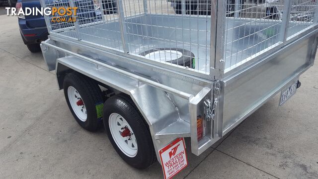 8x5 TRAILER TANDEM GALVANIZED - photo 2 of 10