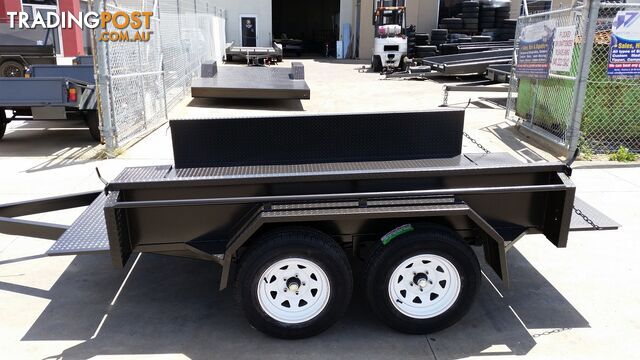8X5 TANDEM TRAILER WITH CAGE AND COVER - photo 2 of 13