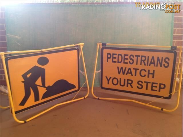 Road signs / Street Signs /safety Signs in A frame