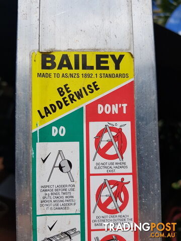 Bailey HD 2.4 (8&amp;amp;#39;) Alumimium step ladder.