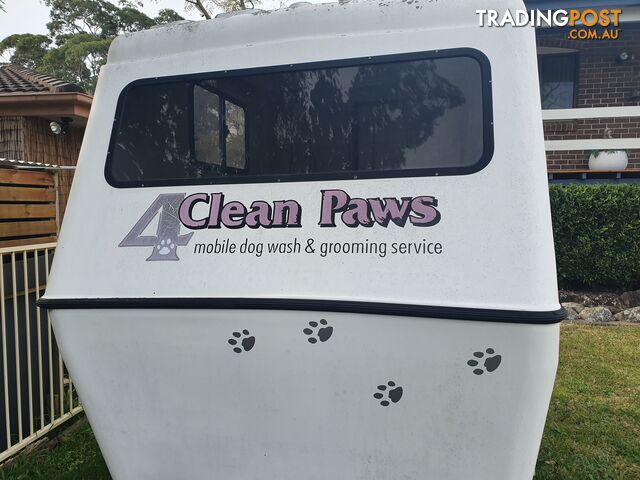 Mobile Dog Washing Trailer