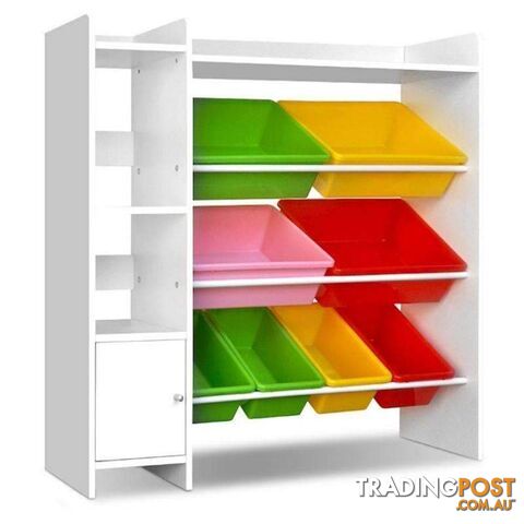 Artiss 8 Bin Toy Storage Shelf