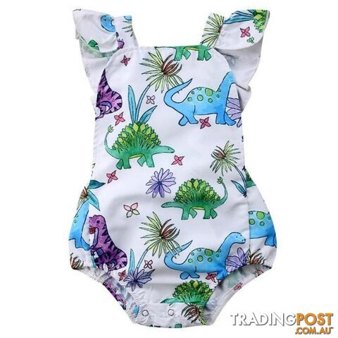 Colourful Dino Romper