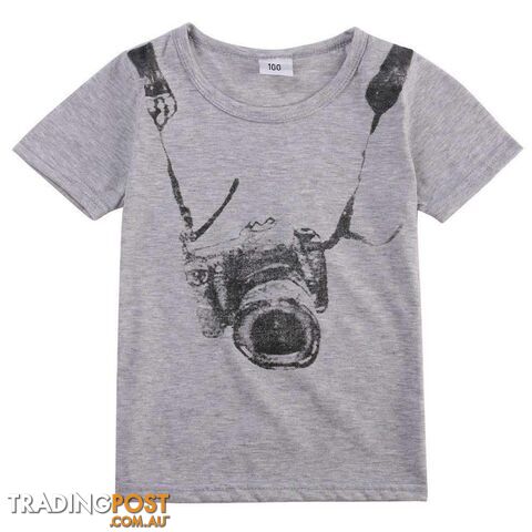 Camera Short Sleeve Shirt