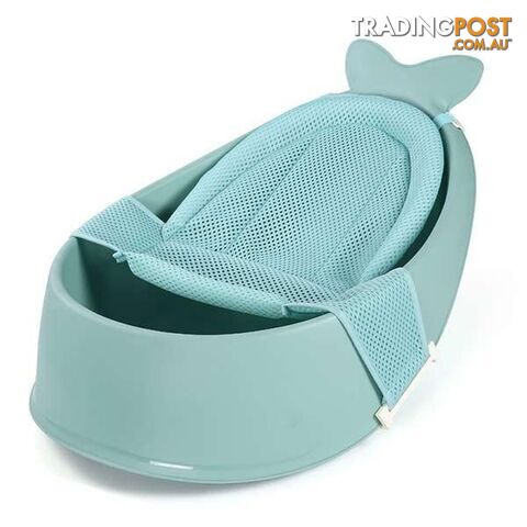 Baby Whale Bath - Aqua Green