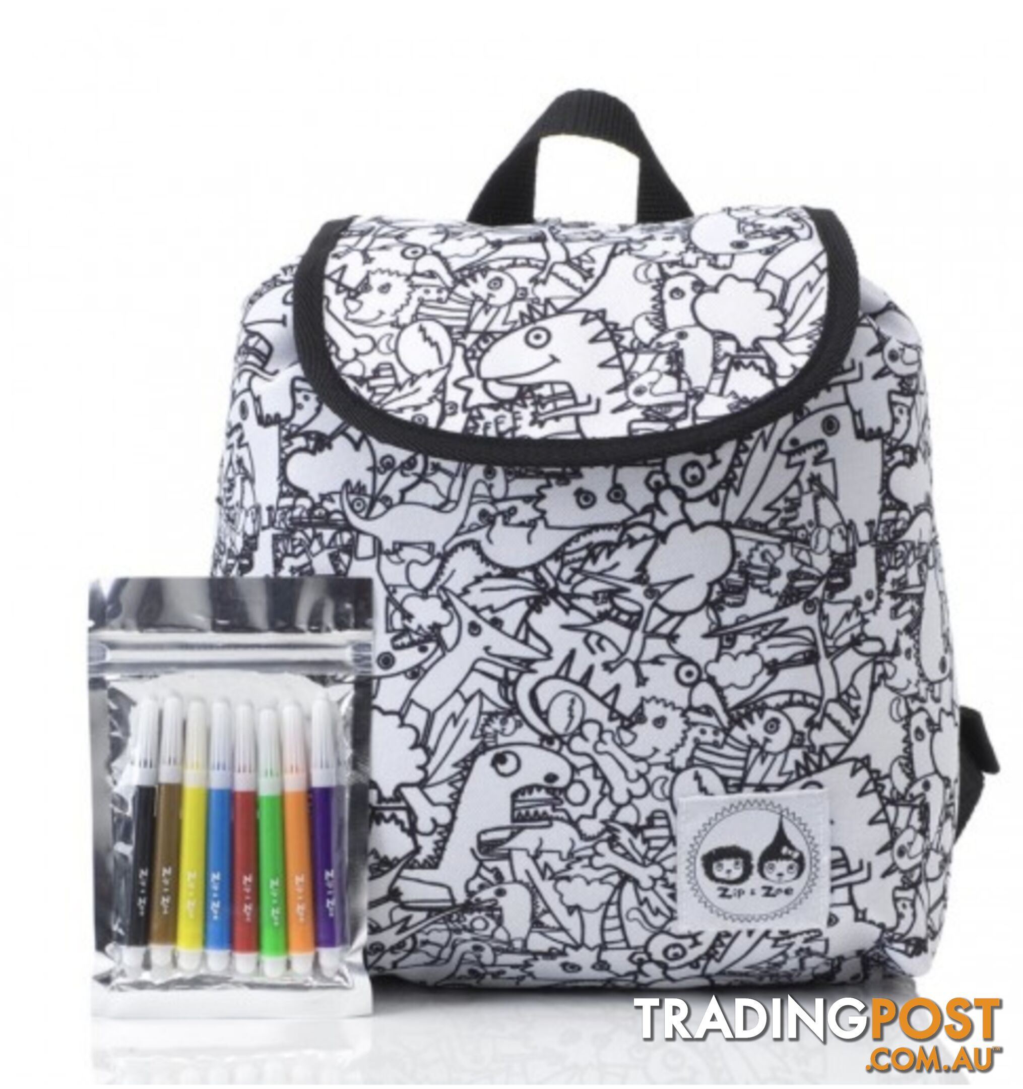 Colour and Wash Backpack Dino