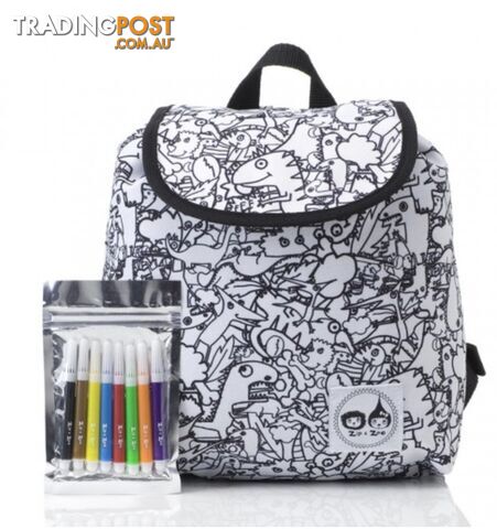 Colour and Wash Backpack Dino