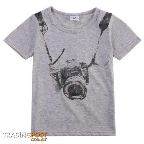 Camera Short Sleeve Shirt