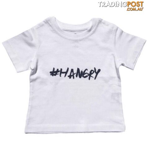 #HANGRY Tee | White