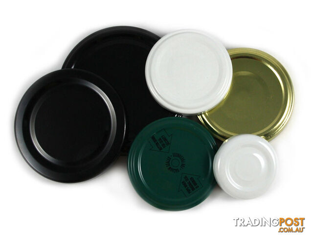 48 mm Twist Top Lids - Flat - MPN: 1238-ALL