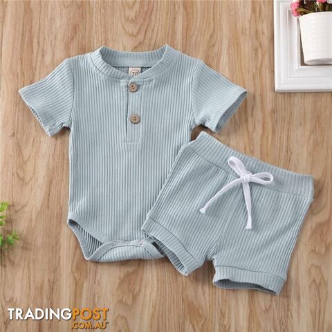 Casual Cotton Romper Set