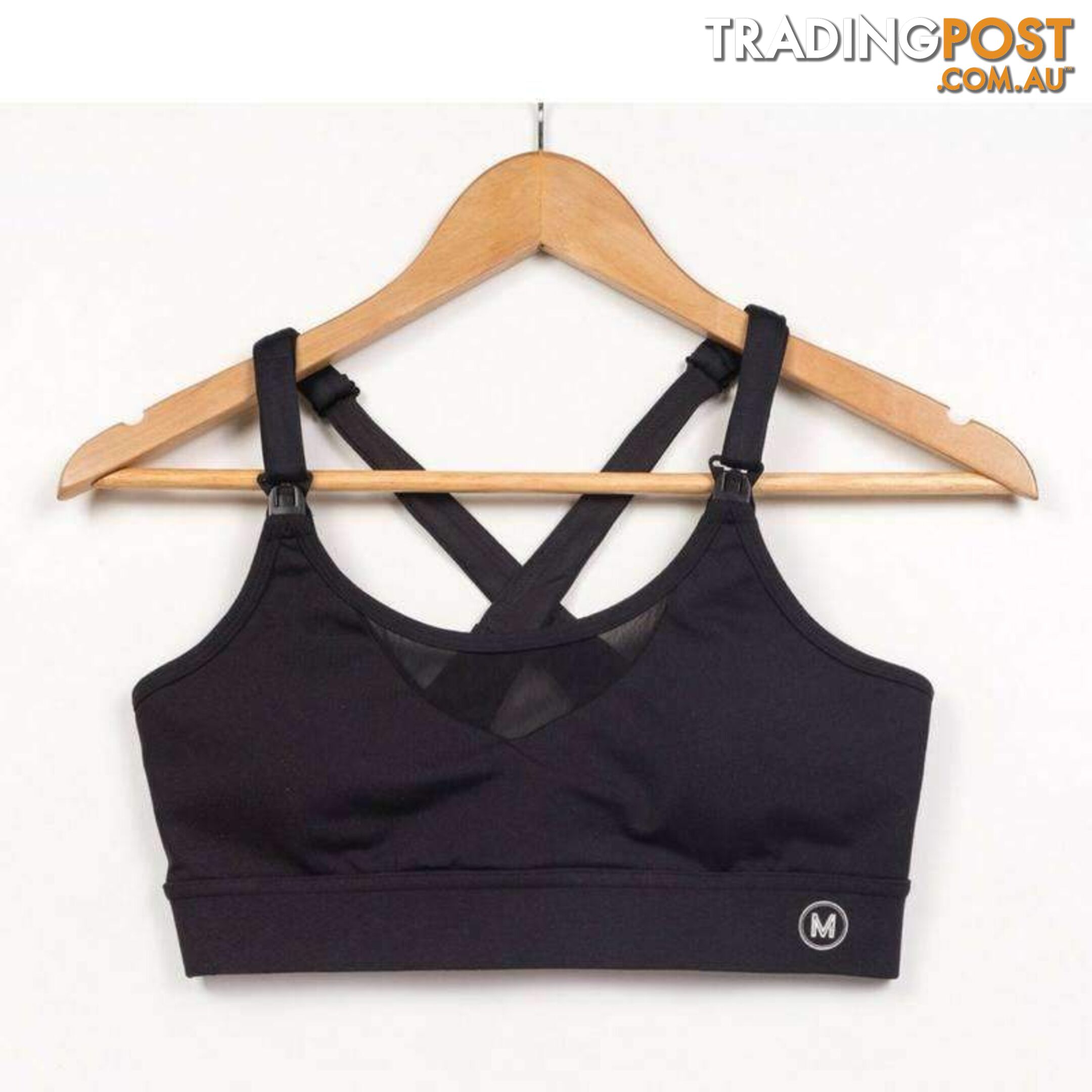 Back To Basics Black Sports Bra