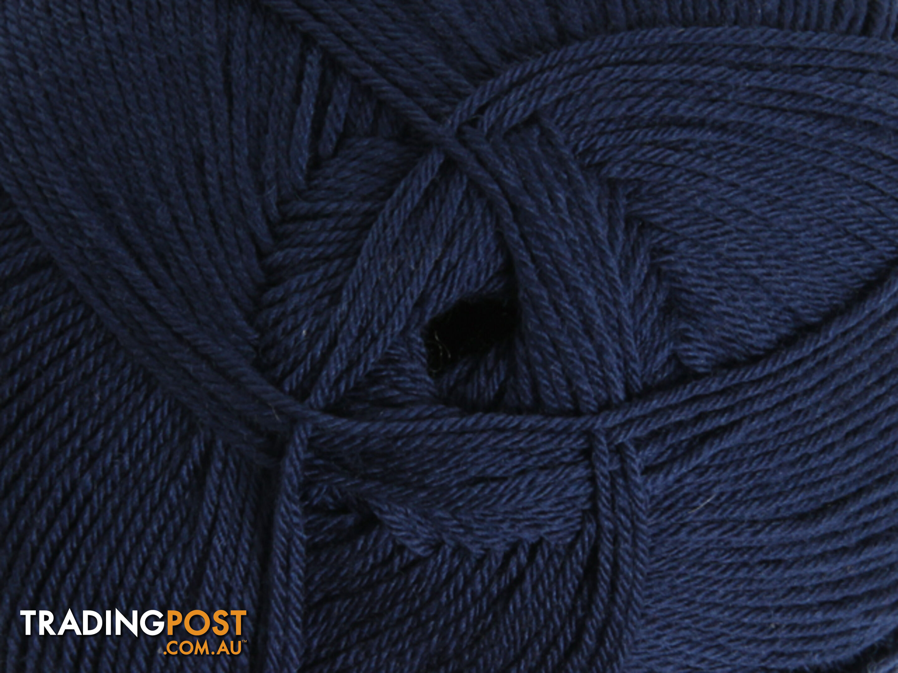 4 Ply Mackenzie Yarn - Midnight Blue - 100g (357m) - Ashford - MPN: MY613