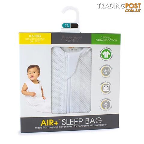 Air+ Sleep Bag White